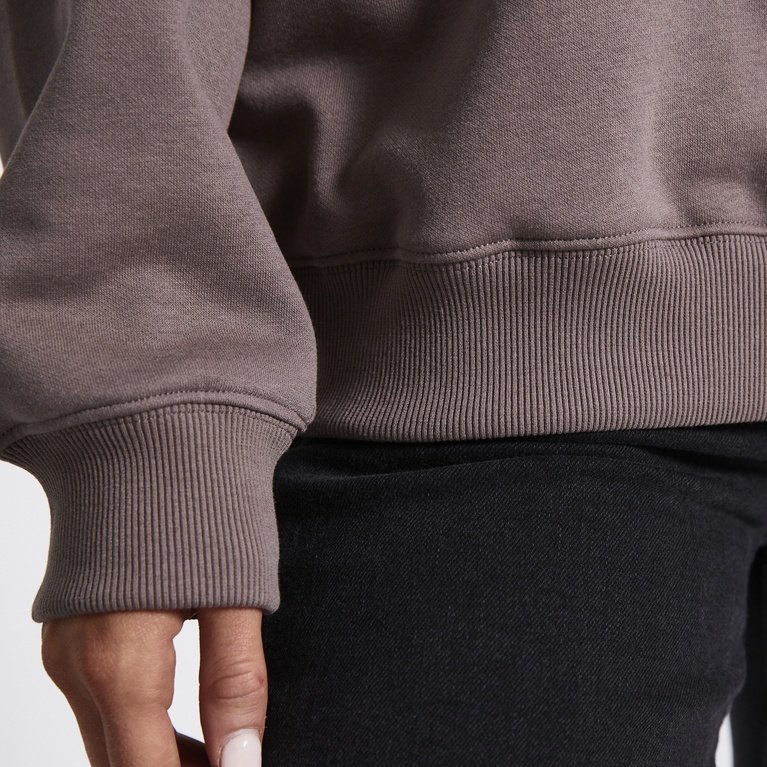 Sweatshirt "New Crew"  Light Brown